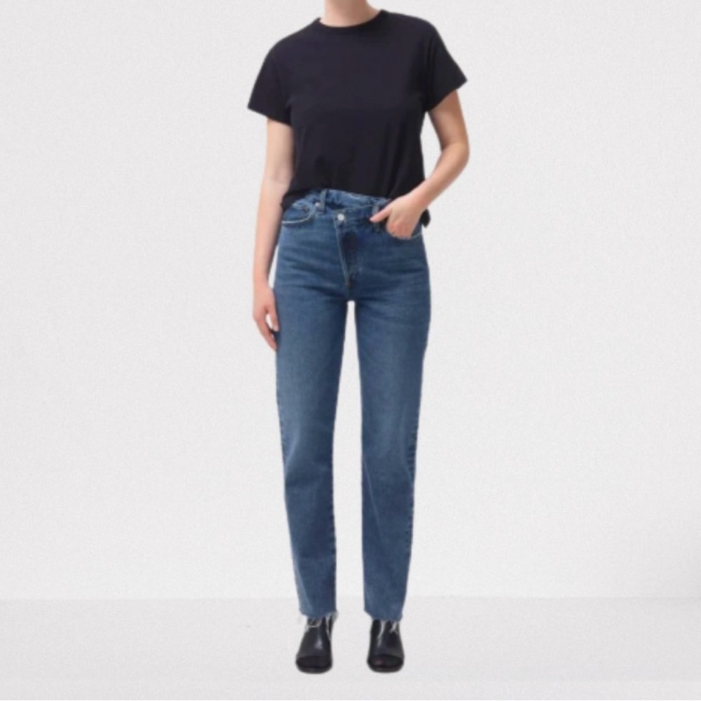 Algolde Crisscross straight jeans